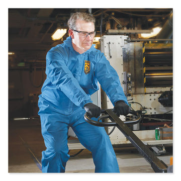 KleenGuard™ A60 Blood And Chemical Splash Protection Coveralls, 2x-large, Blue, 24-carton freeshipping - TVN Wholesale